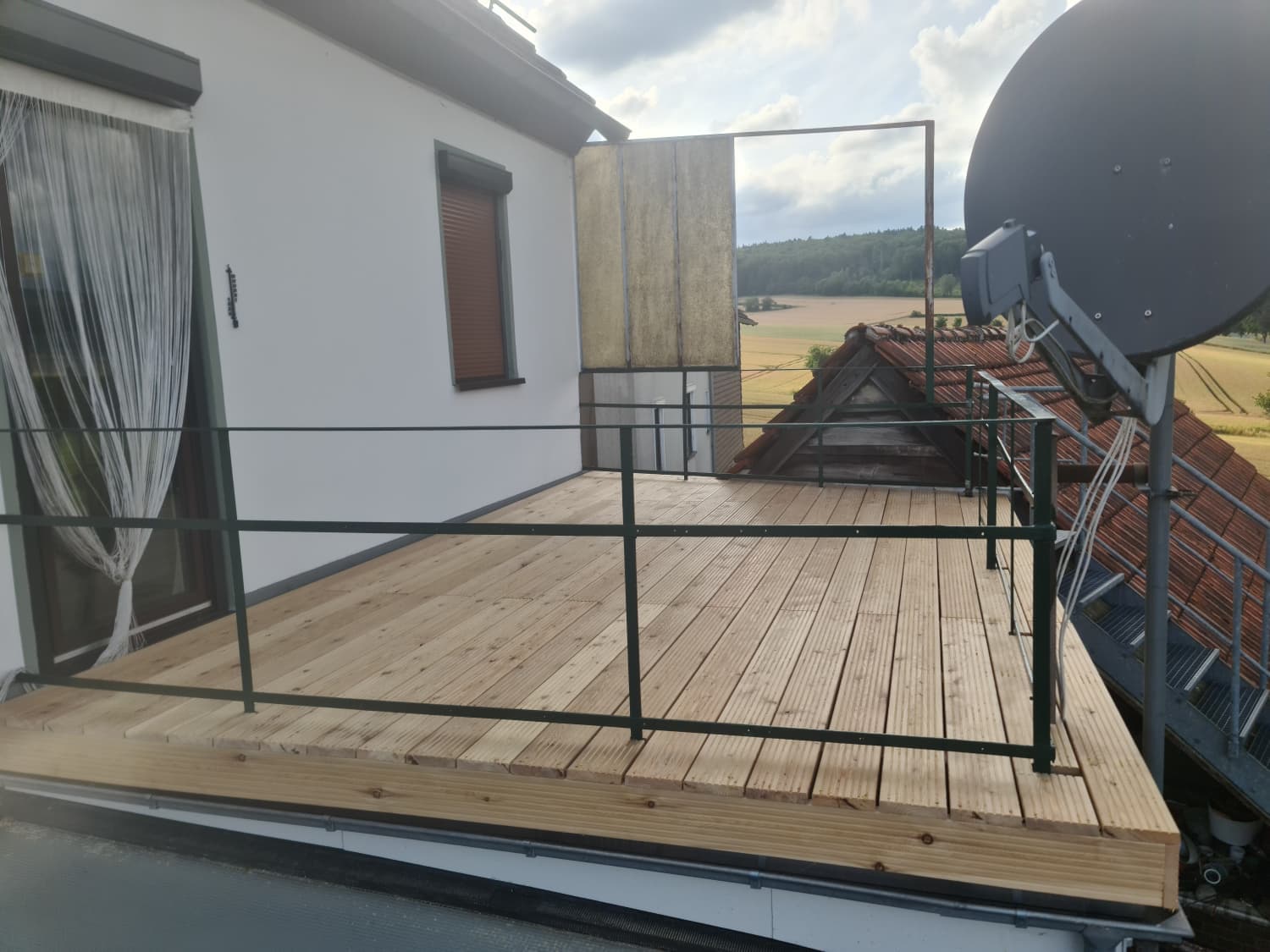 Holzkonstruktion – Überdachung